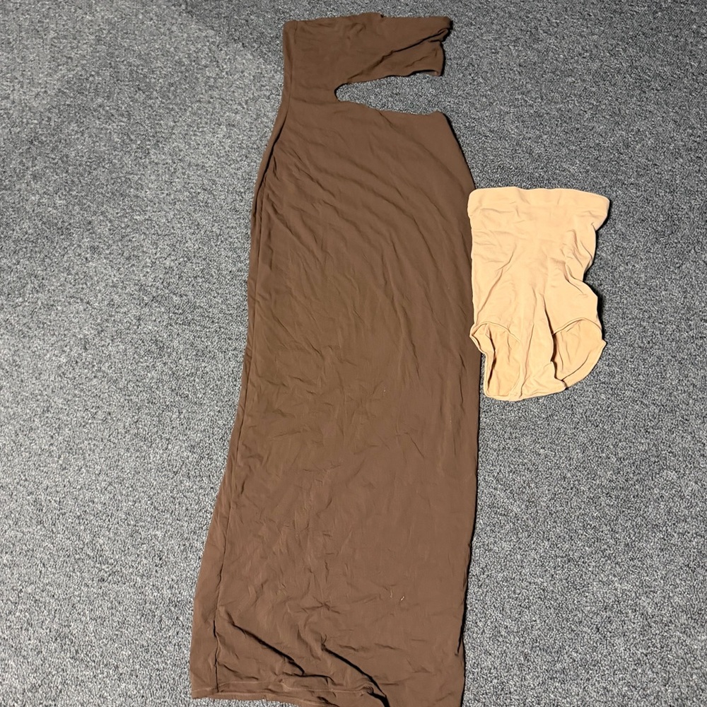 Skims slip dress and shape wear size xl nwot